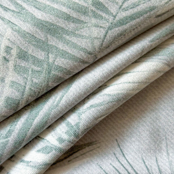 91家纺网 家纺一手货源 找家纺 简如 2025新款100%全棉纯棉磨毛四件套（有买家秀） 春苑-绿