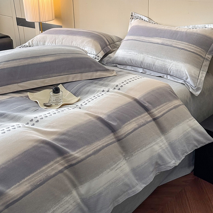 91家纺网 家纺一手货源 找家纺 简如 2025新款100%全棉纯棉磨毛四件套（有买家秀） 莫妮