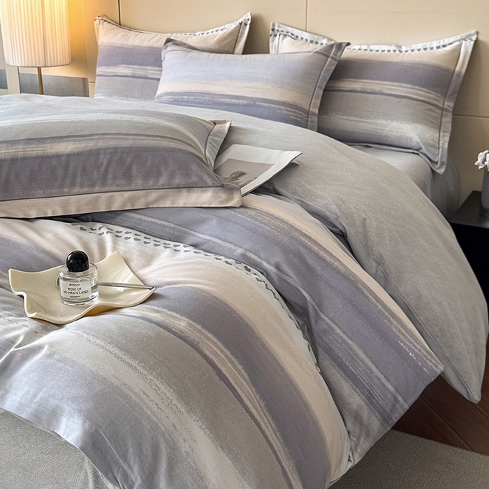 简如 2025新款100%全棉纯棉磨毛四件套（有买家秀） 莫妮