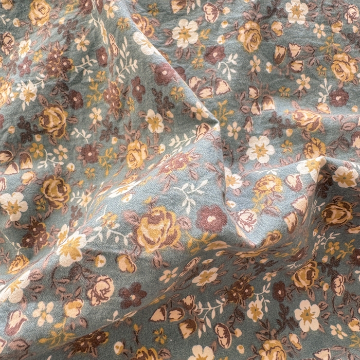 91家纺网 家纺一手货源 找家纺 仟网汇 2026新款A类仿棉古法水洗棉法式小清新花边四件套 絮语