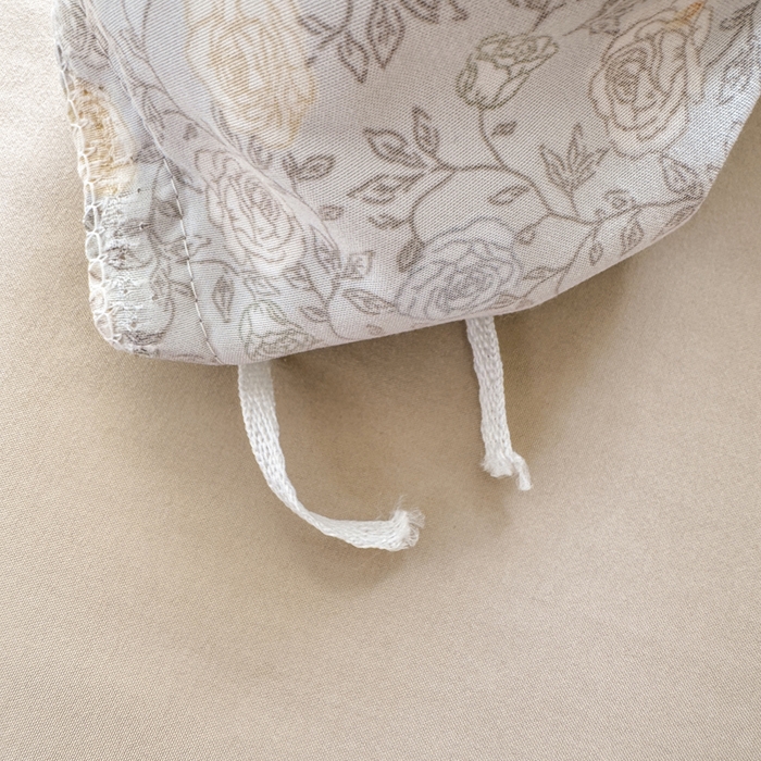 91家纺网 家纺一手货源 找家纺 仟网汇 2026新款A类仿棉古法水洗棉法式小清新花边四件套 森屿