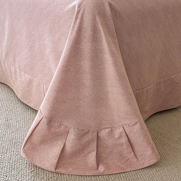 91家纺网 家纺一手货源 找家纺 简如 2025新款100%全棉纯棉磨毛四件套（有买家秀） 婉约之恋