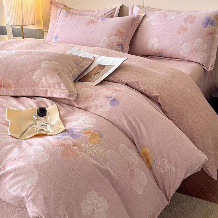 简如 2025新款100%全棉纯棉磨毛四件套（有买家秀） 婉约之恋