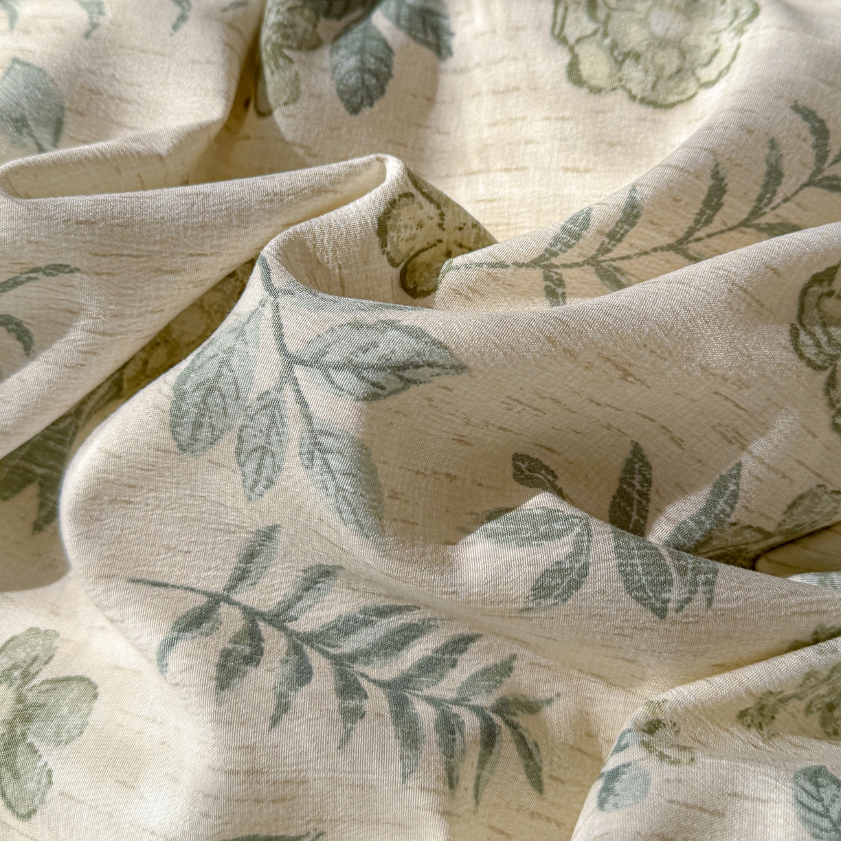 91家纺网 家纺一手货源 找家纺 竹合家纺 2026春夏新品色织棉麻棉纱系列皱皱纱四件套 踏春