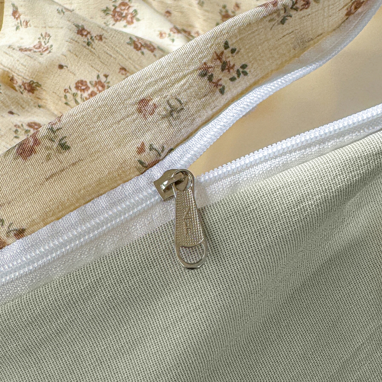 91家纺网 家纺一手货源 找家纺 竹合家纺 2026春夏新品色织棉麻棉纱系列皱皱纱四件套 乔安娜