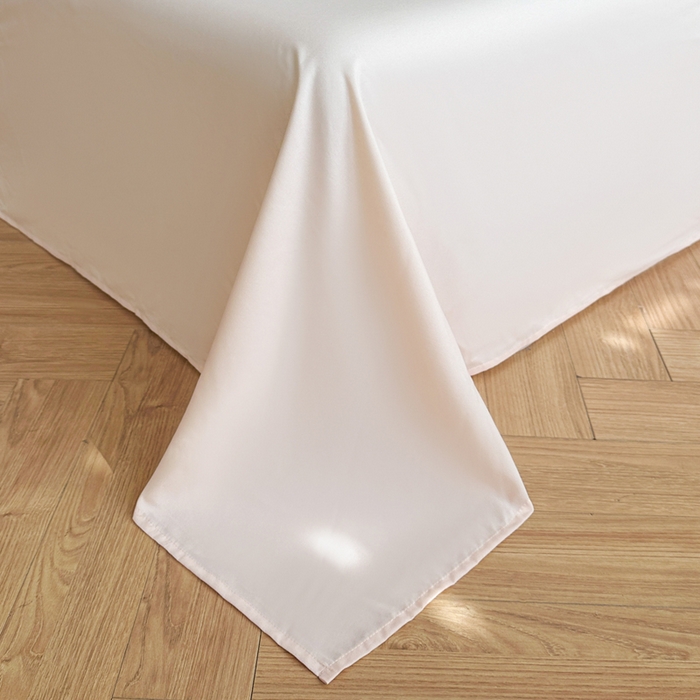 91家纺网 家纺一手货源 找家纺 你好美丽 2026新款水洗棉提花双层雪纺花边四件套-梦甜系列 梦甜玉