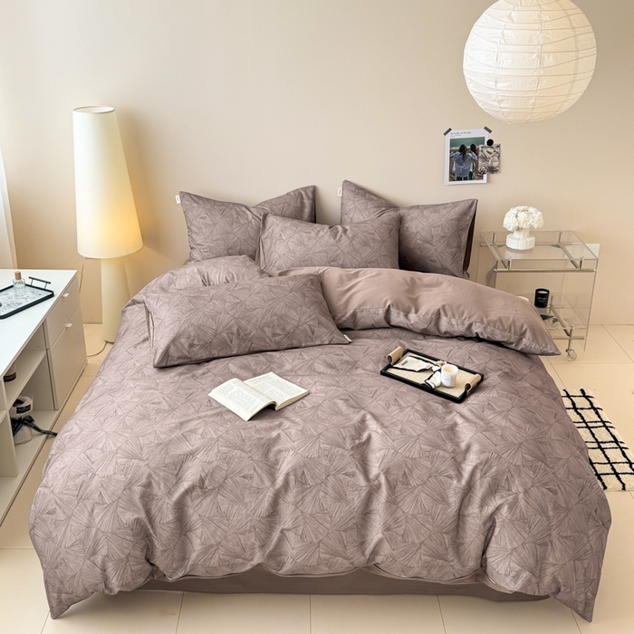 91家纺网 家纺一手货源 找家纺 （总）女子家纺 2026新款40支斜纹全棉磨毛印花四件套