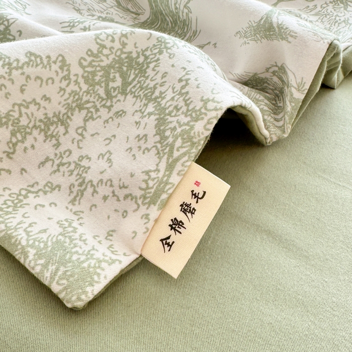 91家纺网 家纺一手货源 找家纺 （总）女子家纺 2026新款40支斜纹全棉磨毛印花四件套