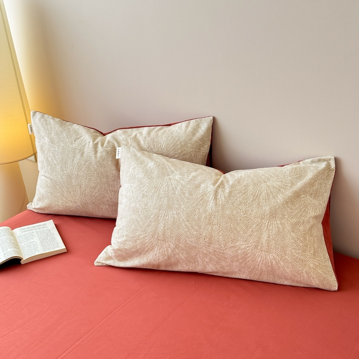 91家纺网 家纺一手货源 找家纺 女子家纺 2026新款40支斜纹全棉磨毛印花四件套 瑞彩