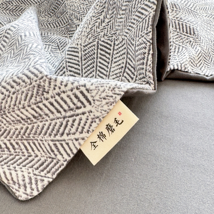 91家纺网 家纺一手货源 找家纺 女子家纺 2026新款40支斜纹全棉磨毛印花四件套 灵犀