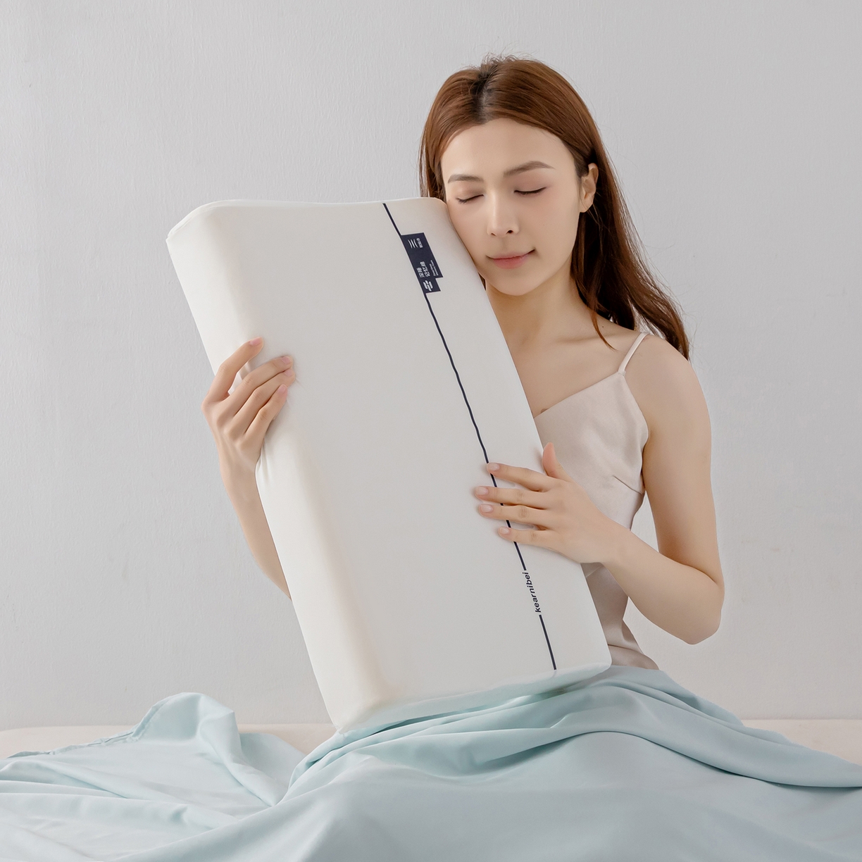 91家纺网 家纺一手货源 找家纺 （总）枕星记忆枕 2026新款平板线条深睡记忆棉枕枕头枕芯