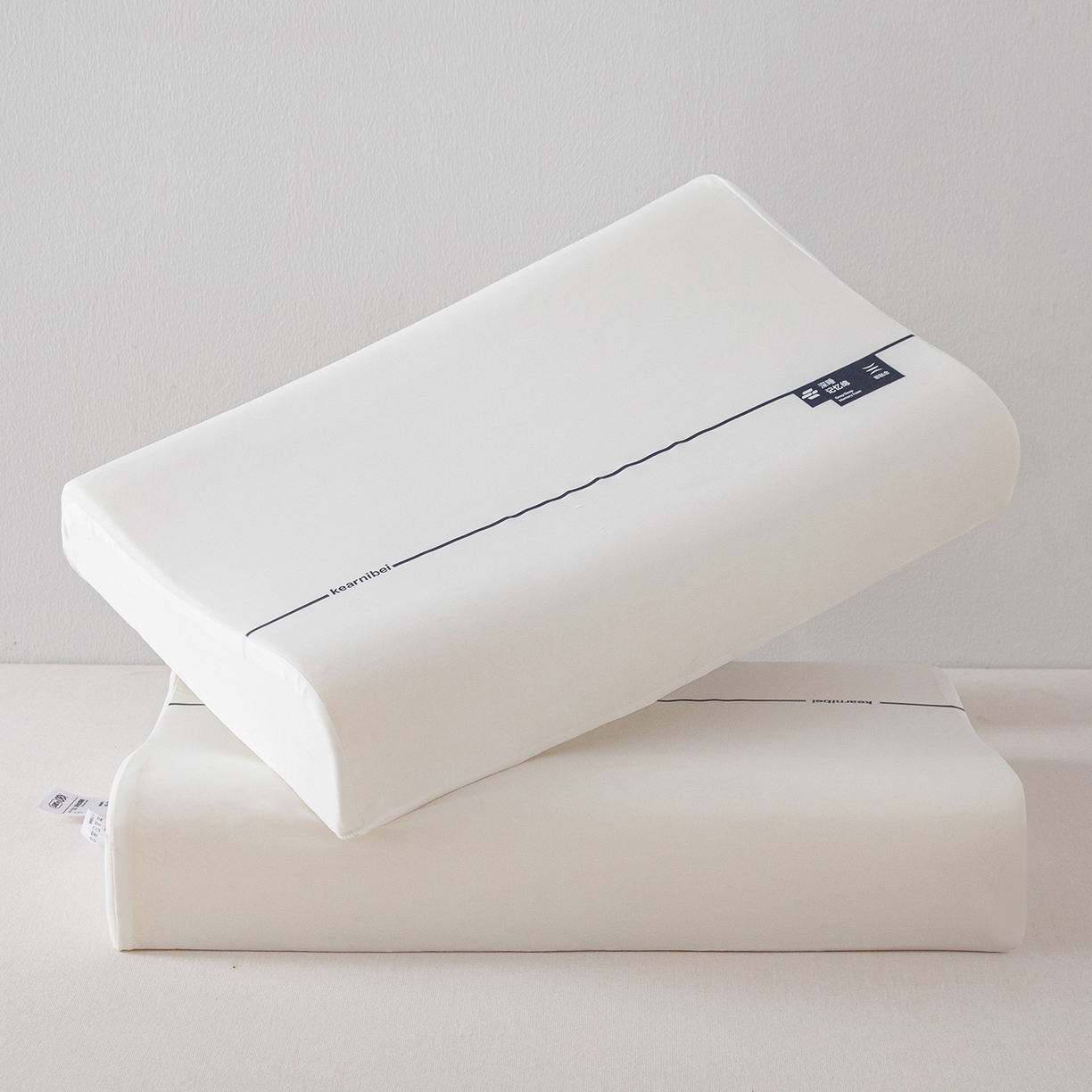 91家纺网 家纺一手货源 找家纺 （总）枕星记忆枕 2026新款平板线条深睡记忆棉枕枕头枕芯