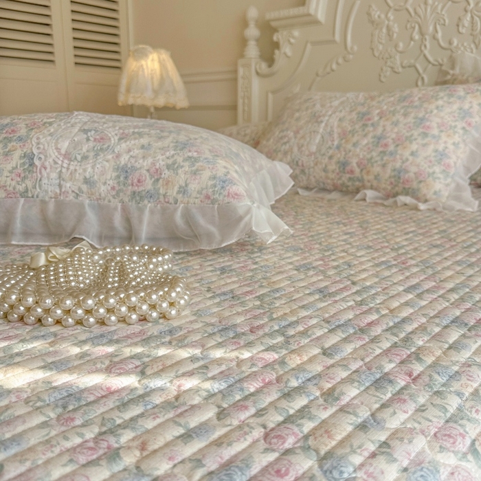 91家纺网 家纺一手货源 找家纺 （总）恋尚 2026新款云感棉床笠式床裙四件套（控价225起）