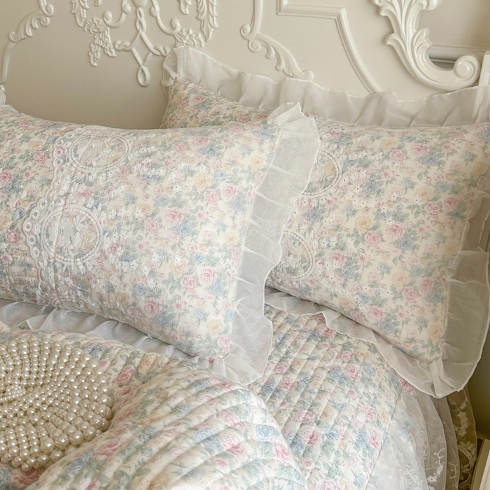 91家纺网 家纺一手货源 找家纺 （总）恋尚 2026新款云感棉床笠式床裙四件套（控价225起）