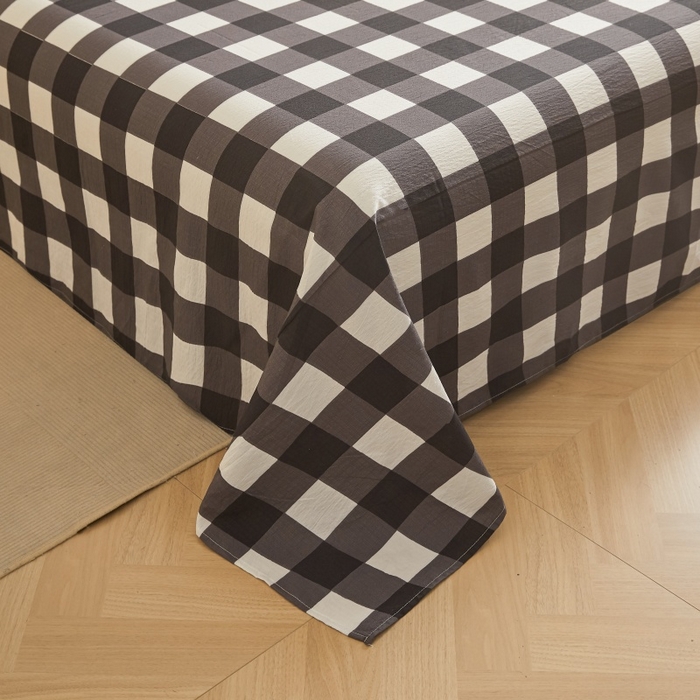 91家纺网 家纺一手货源 找家纺 友承家纺 2026最新款双层纱水洗棉被套单件150x200x230被罩学生宿舍三件套四件套床上用品a类母婴 中意格