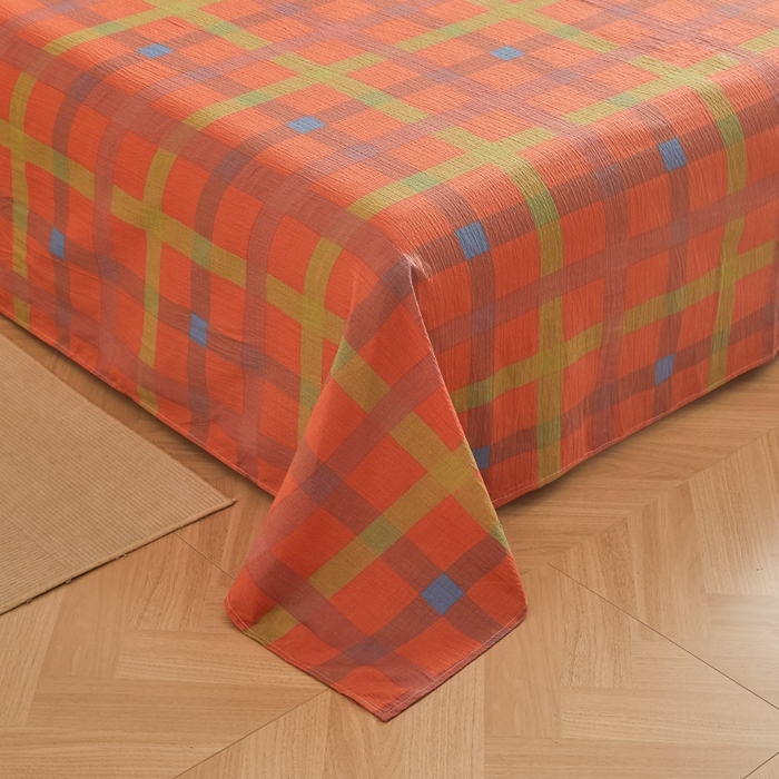 91家纺网 家纺一手货源 找家纺 友承家纺 2026最新款双层纱水洗棉被套单件150x200x230被罩学生宿舍三件套四件套床上用品a类母婴 炫彩粉