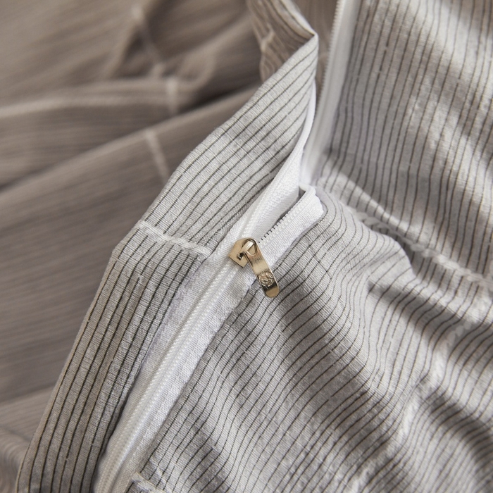 91家纺网 家纺一手货源 找家纺 友承家纺 2026最新款双层纱水洗棉被套单件150x200x230被罩学生宿舍三件套四件套床上用品a类母婴 混搭灰