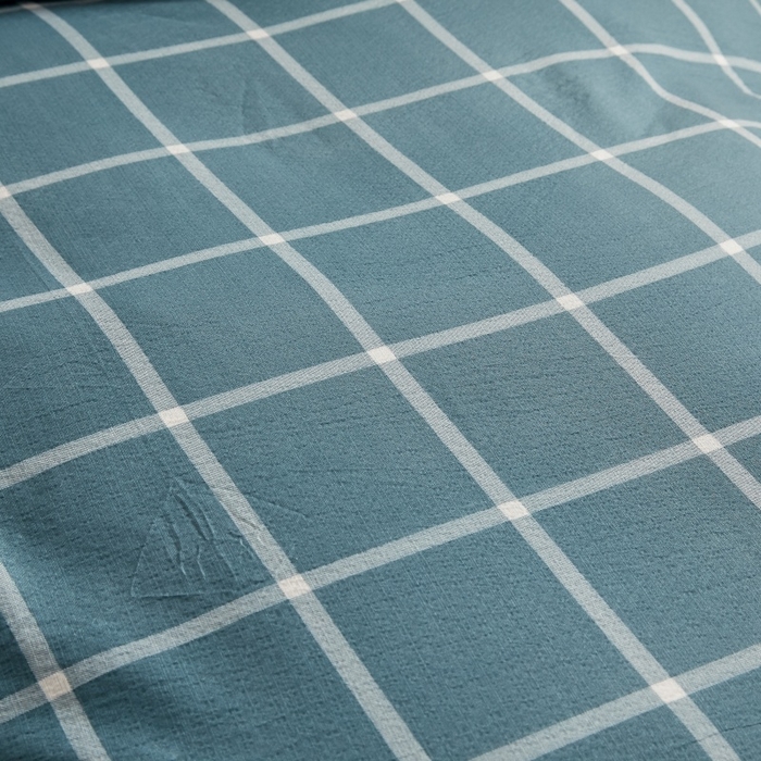 91家纺网 家纺一手货源 找家纺 友承家纺 2026最新款双层纱水洗棉被套单件150x200x230被罩学生宿舍三件套四件套床上用品a类母婴 米莱灰