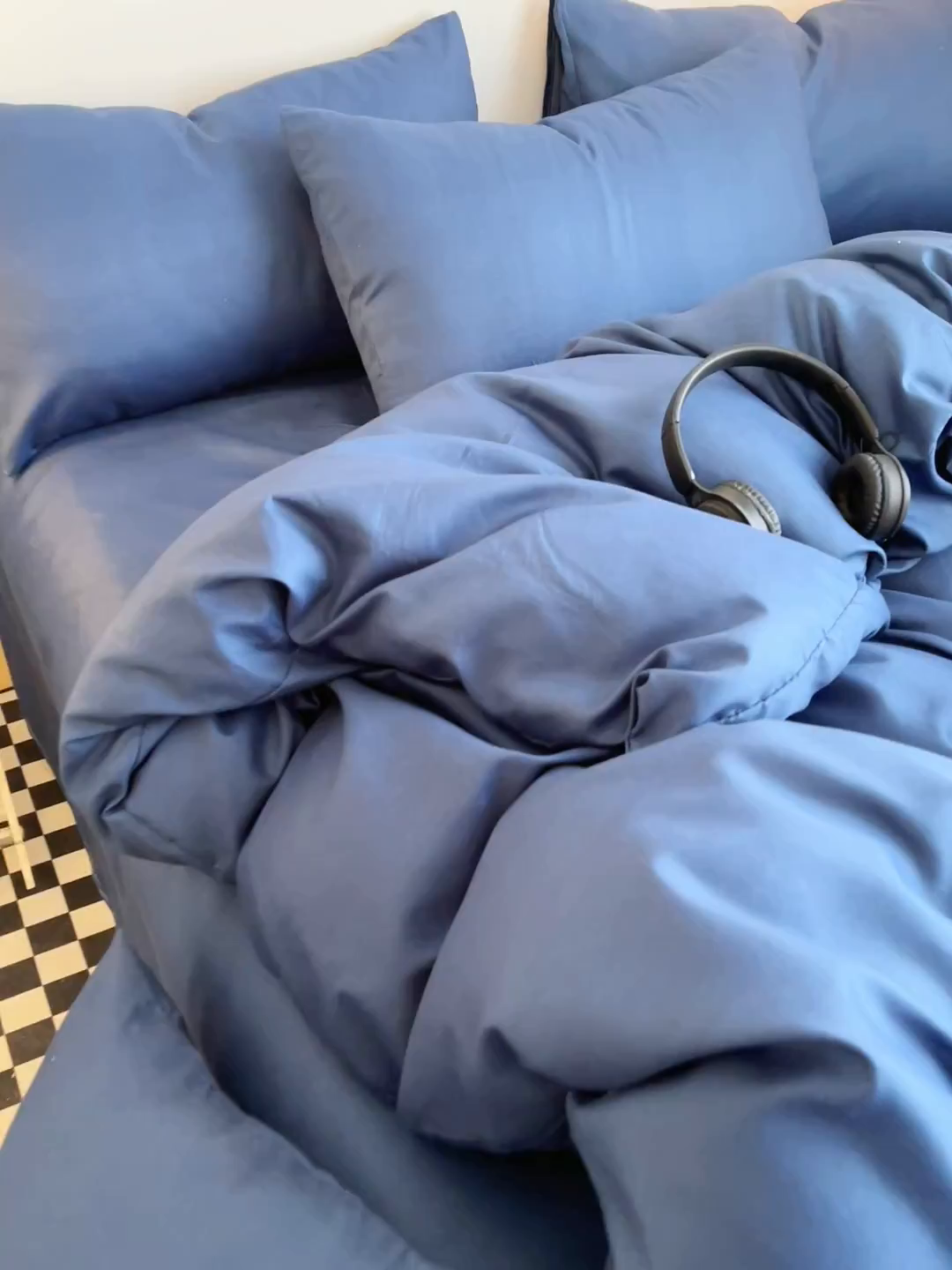 91家纺网 家纺一手货源 找家纺 友承家纺 2026新款四件套磨毛床单被套被罩简约纯色学生宿舍水洗棉3三件套床上用品4被套单件四季单独被罩 宝兰