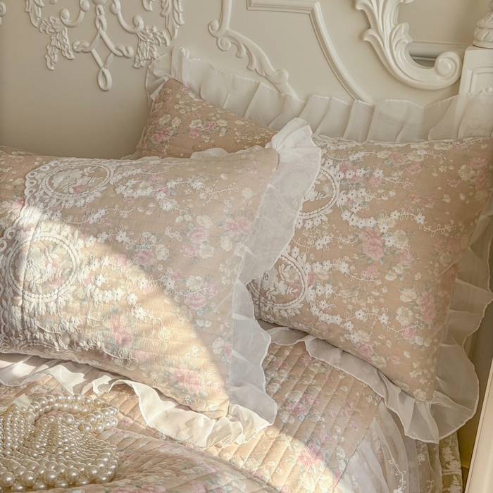 91家纺网 家纺一手货源 找家纺 恋尚 2026新款云感棉床笠式床裙四件套（控价225起） 梦迪