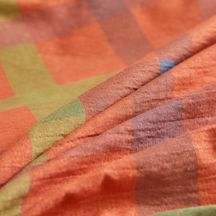 91家纺网 家纺一手货源 找家纺 友承家纺 2026最新款水洗棉无印风双层纱木棉四件套被套床单卧室床上用品学生宿舍被罩三件套床单枕套 炫彩粉