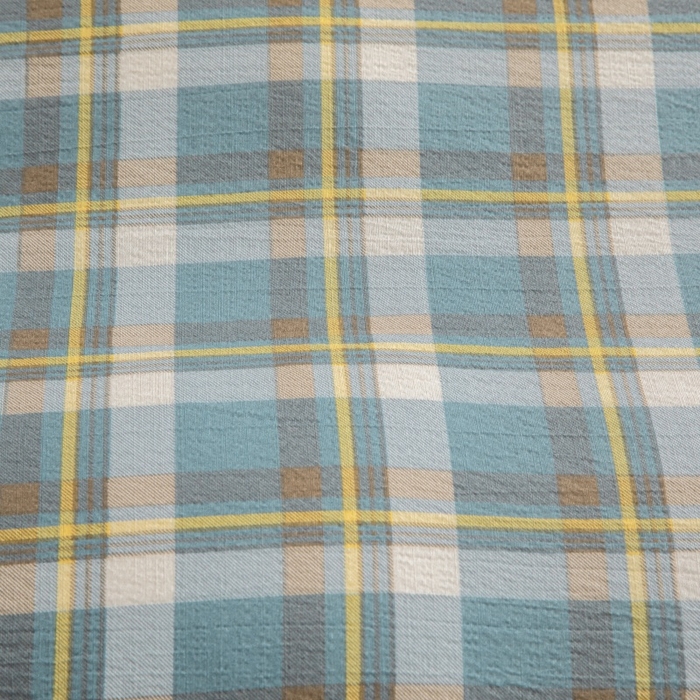 91家纺网 家纺一手货源 找家纺 友承家纺 2026最新款水洗棉无印风双层纱木棉四件套被套床单卧室床上用品学生宿舍被罩三件套床单枕套 无印蓝