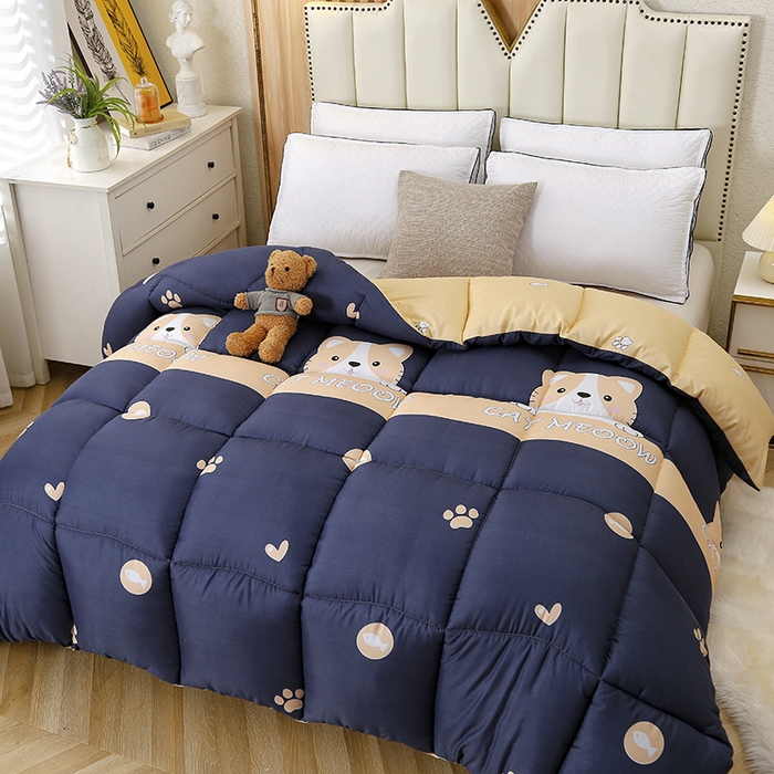 91家纺网 家纺一手货源 找家纺 友承家纺 2026新款床上用品加厚保暖冬被棉被春秋被褥被芯学生单人宿舍羽丝棉被水洗棉垫被 期待