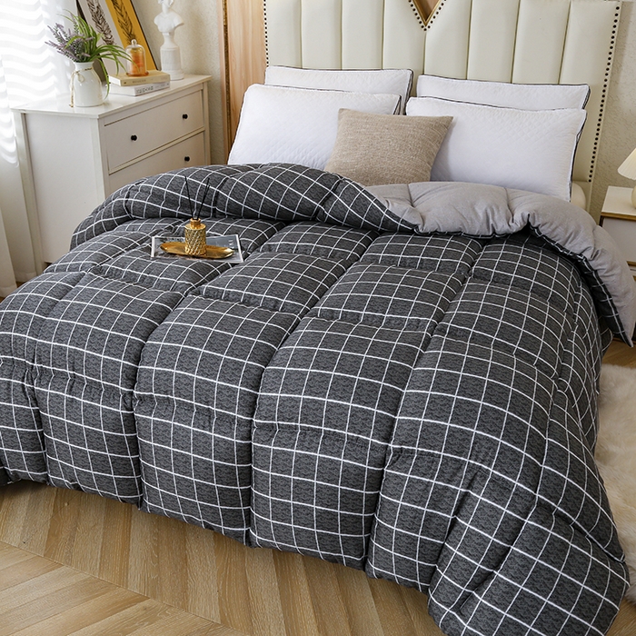 91家纺网 家纺一手货源 找家纺 友承家纺 2026新款床上用品加厚保暖冬被棉被春秋被褥被芯学生单人宿舍羽丝棉被水洗棉垫被 慕尼黑