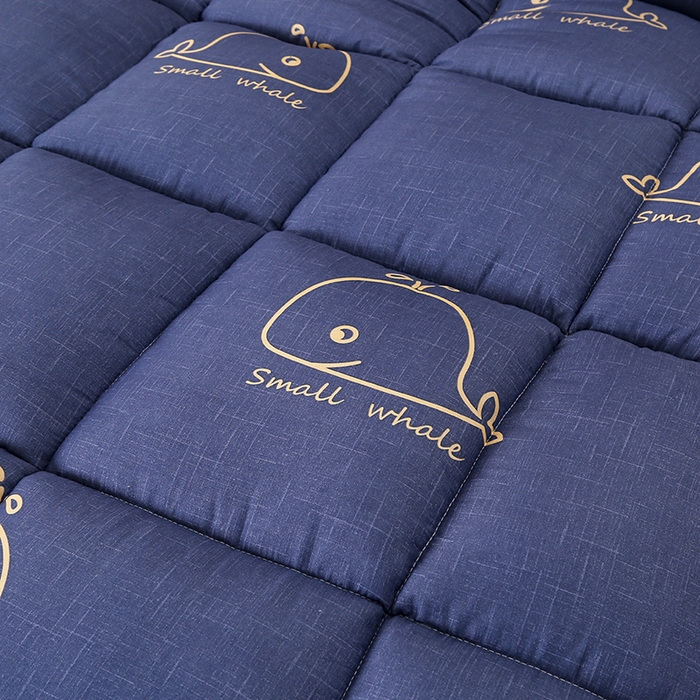 91家纺网 家纺一手货源 找家纺 友承家纺 2026新款床上用品加厚保暖冬被棉被春秋被褥被芯学生单人宿舍羽丝棉被水洗棉垫被 鲸鱼