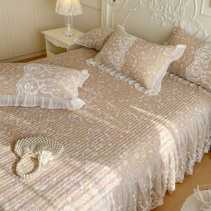 91家纺网 家纺一手货源 找家纺 恋尚 2026新款云感棉床笠式床裙（控价120元起） 梦迪