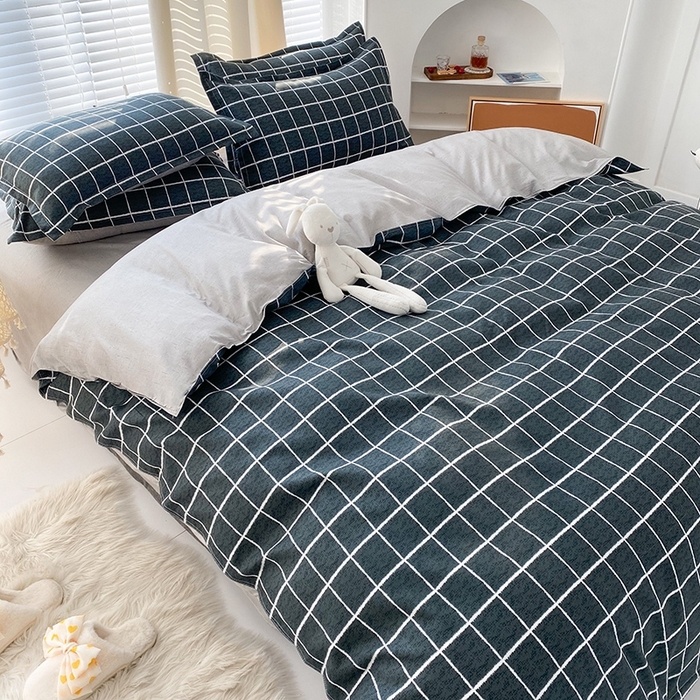 91家纺网 家纺一手货源 找家纺 （总）友承家纺 2026新款床上用品磨毛水洗棉四件套被单被套学生宿舍单人三件套被罩单件四季通用