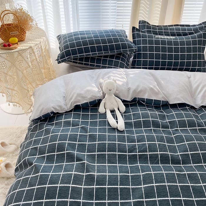 91家纺网 家纺一手货源 找家纺 友承家纺 2026新款床上用品磨毛水洗棉四件套被单被套学生宿舍单人三件套被罩单件四季通用 慕尼黑