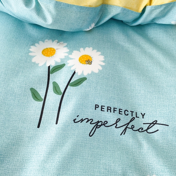 91家纺网 家纺一手货源 找家纺 友承家纺 2026新款床上用品磨毛水洗棉四件套被单被套学生宿舍单人三件套被罩单件四季通用 网红雏菊兰