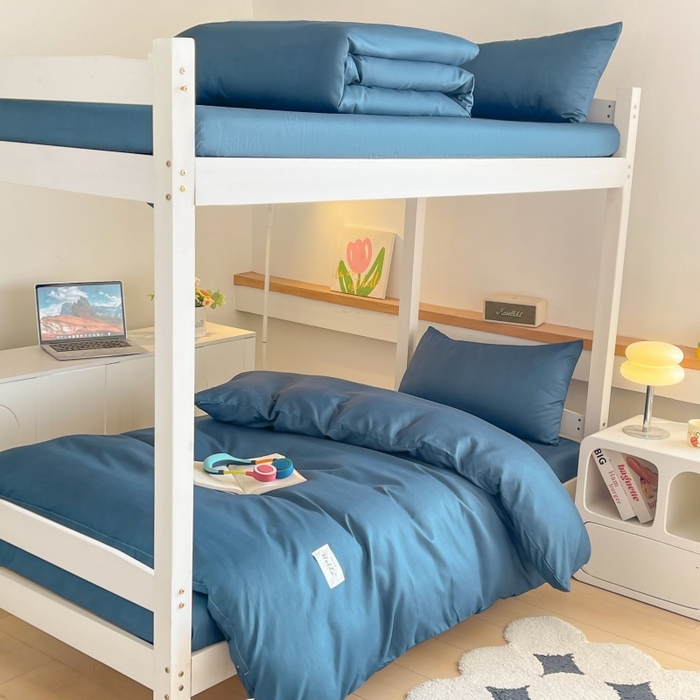 91家纺网 家纺一手货源 找家纺 （总）友承家纺 拎包入住2026新款大学生宿舍床单人三件套床上用品被褥全套一整套被套被子四件套六件套床垫枕芯被芯棉被