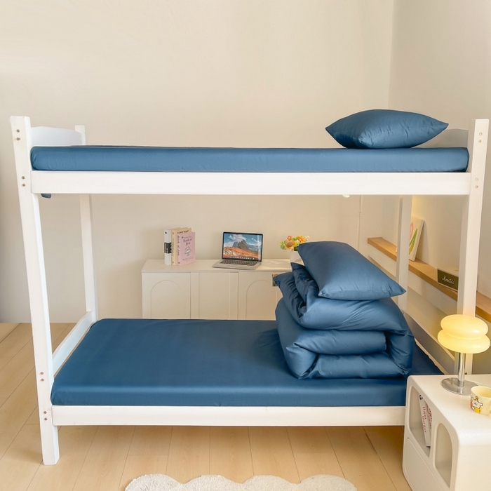 91家纺网 家纺一手货源 找家纺 友承家纺 拎包入住2026新款大学生宿舍床单人三件套床上用品被褥全套一整套被套被子四件套六件套床垫枕芯被芯棉被 宝兰