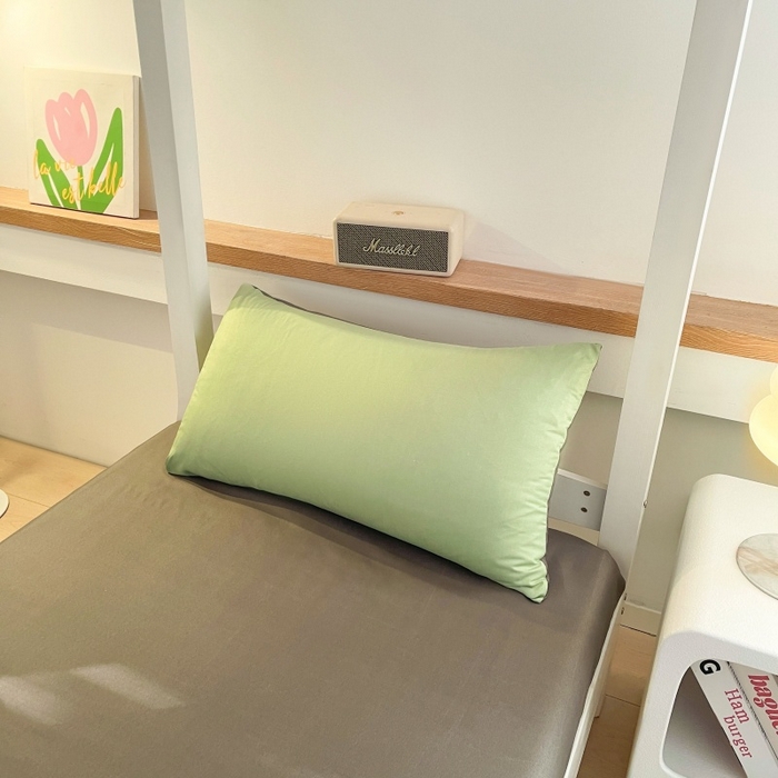 91家纺网 家纺一手货源 找家纺 友承家纺 拎包入住2026新款大学生宿舍床单人三件套床上用品被褥全套一整套被套被子四件套六件套床垫枕芯被芯棉被 抹茶绿