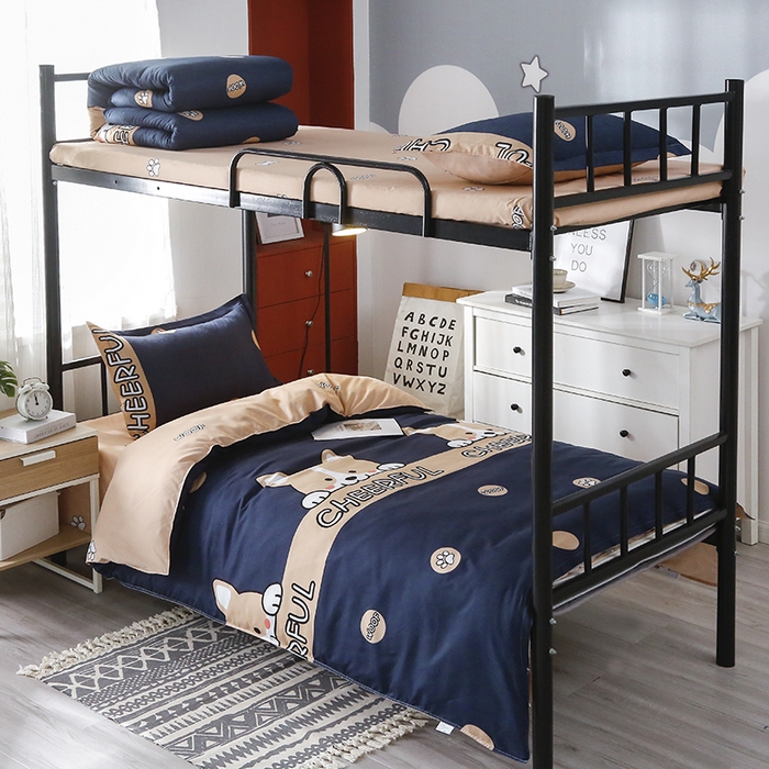 友承家纺 【拎包入住】2026新款大学生宿舍床单人三件套床上用品被褥全套一整套被套被子四件套六 期待