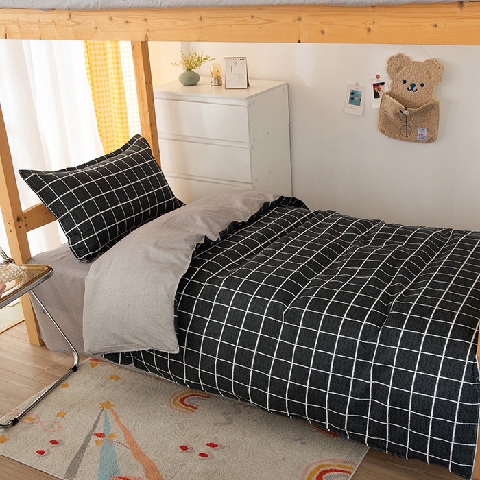 91家纺网 家纺一手货源 找家纺 友承家纺 【拎包入住】2026新款大学生宿舍床单人三件套床上用品被褥全套一整套被套被子四件套六 慕尼黑