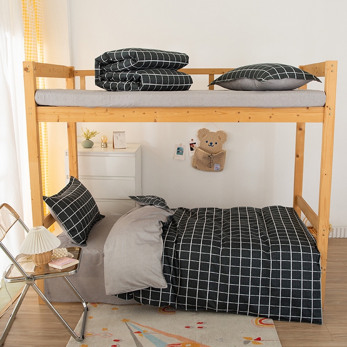 91家纺网 家纺一手货源 找家纺 友承家纺 【拎包入住】2026新款大学生宿舍床单人三件套床上用品被褥全套一整套被套被子四件套六 慕尼黑