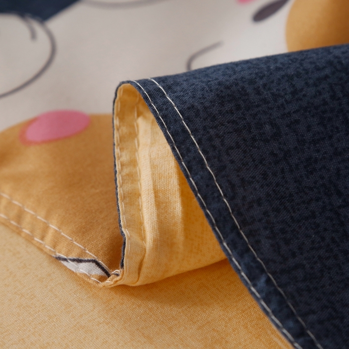 91家纺网 家纺一手货源 找家纺 友承家纺 【拎包入住】2026新款大学生宿舍床单人三件套床上用品被褥全套一整套被套被子四件套六 淘气猫兰