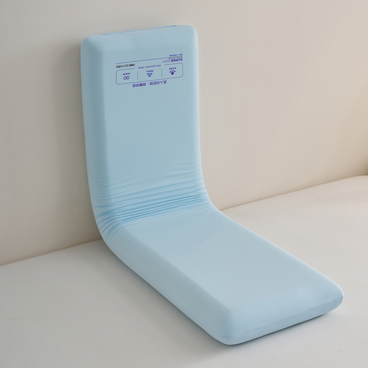 91家纺网 家纺一手货源 找家纺 乐可 2026新款深睡伴侣双人记忆枕枕头枕芯 深睡伴侣双人枕-兰 35x180cm