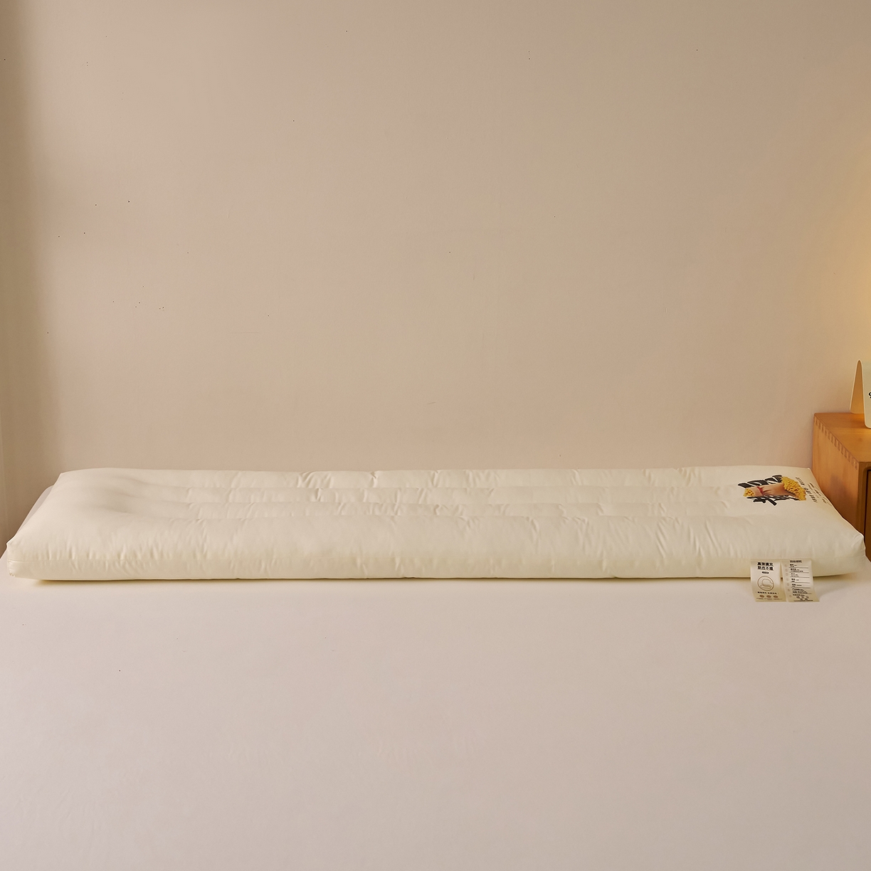 91家纺网 家纺一手货源 找家纺 乐可 2026新款大豆长枕黄豆双人枕枕头枕芯 黄豆双人长枕-1.5m