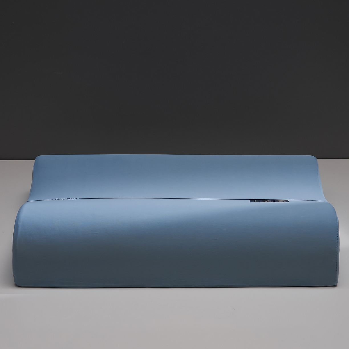 91家纺网 家纺一手货源 找家纺 乐可 2026新款慢回弹记忆枕深睡记忆棉波浪枕枕头枕芯 深睡记忆棉波浪枕-蓝-中枕