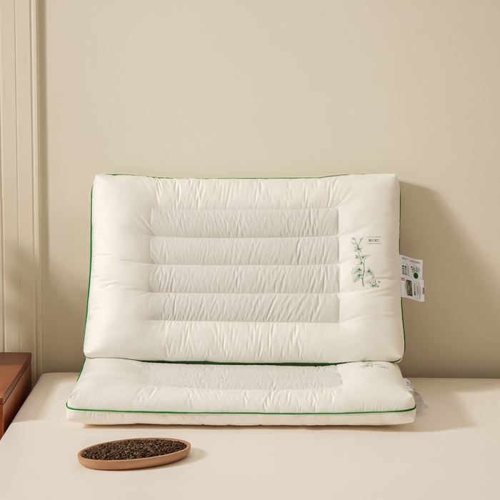 91家纺网 家纺一手货源 找家纺 （总）寐居家纺 2026新款茶香荞麦枕枕头枕芯