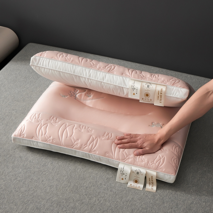 91家纺网 家纺一手货源 找家纺 （总）寐居家纺 2026新款乳胶蚕丝枕枕头枕芯