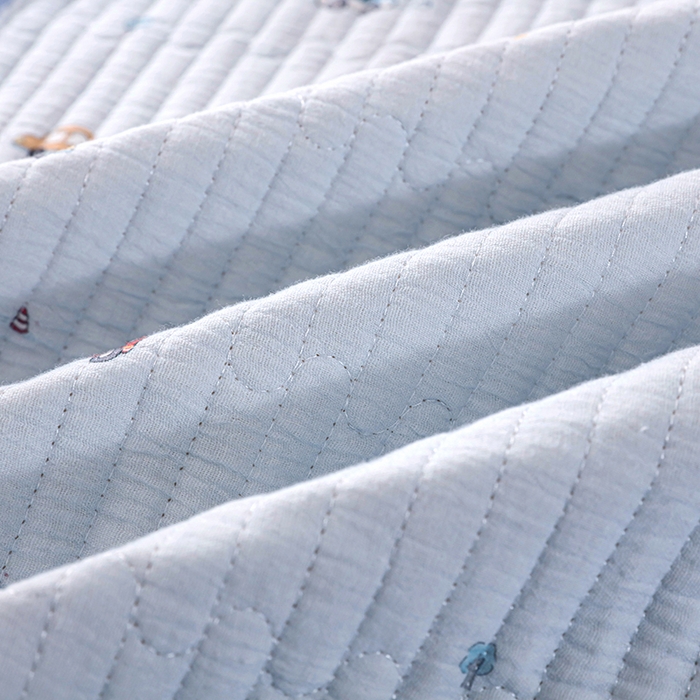 91家纺网 家纺一手货源 找家纺 永旺家纺 2026新款四季可用A面全棉B面宝宝绒全棉纯棉双层纱防水隔尿垫垫子系列 汽车乐园