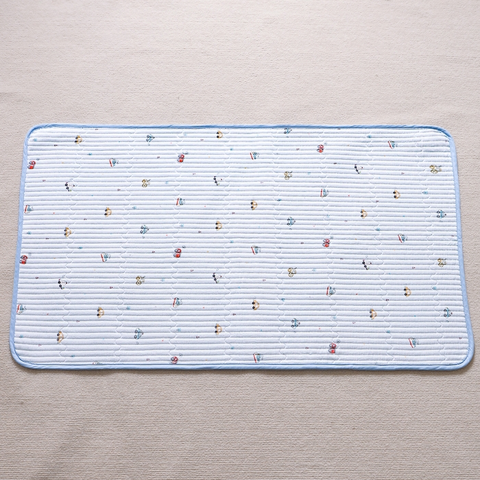 91家纺网 家纺一手货源 找家纺 永旺家纺 2026新款四季可用A面全棉B面宝宝绒全棉纯棉双层纱防水隔尿垫垫子系列 汽车乐园