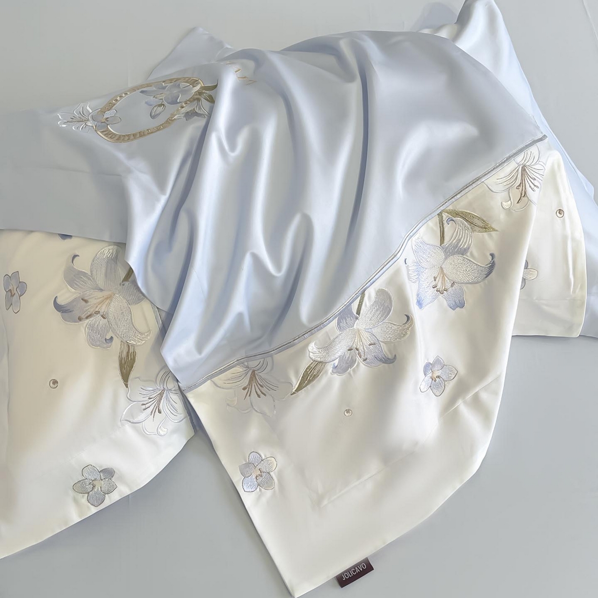 91家纺网 家纺一手货源 找家纺 （总） 2026新款特供款A类长绒棉纯棉四件套100全棉少女心刺绣被套床单床笠床上用品