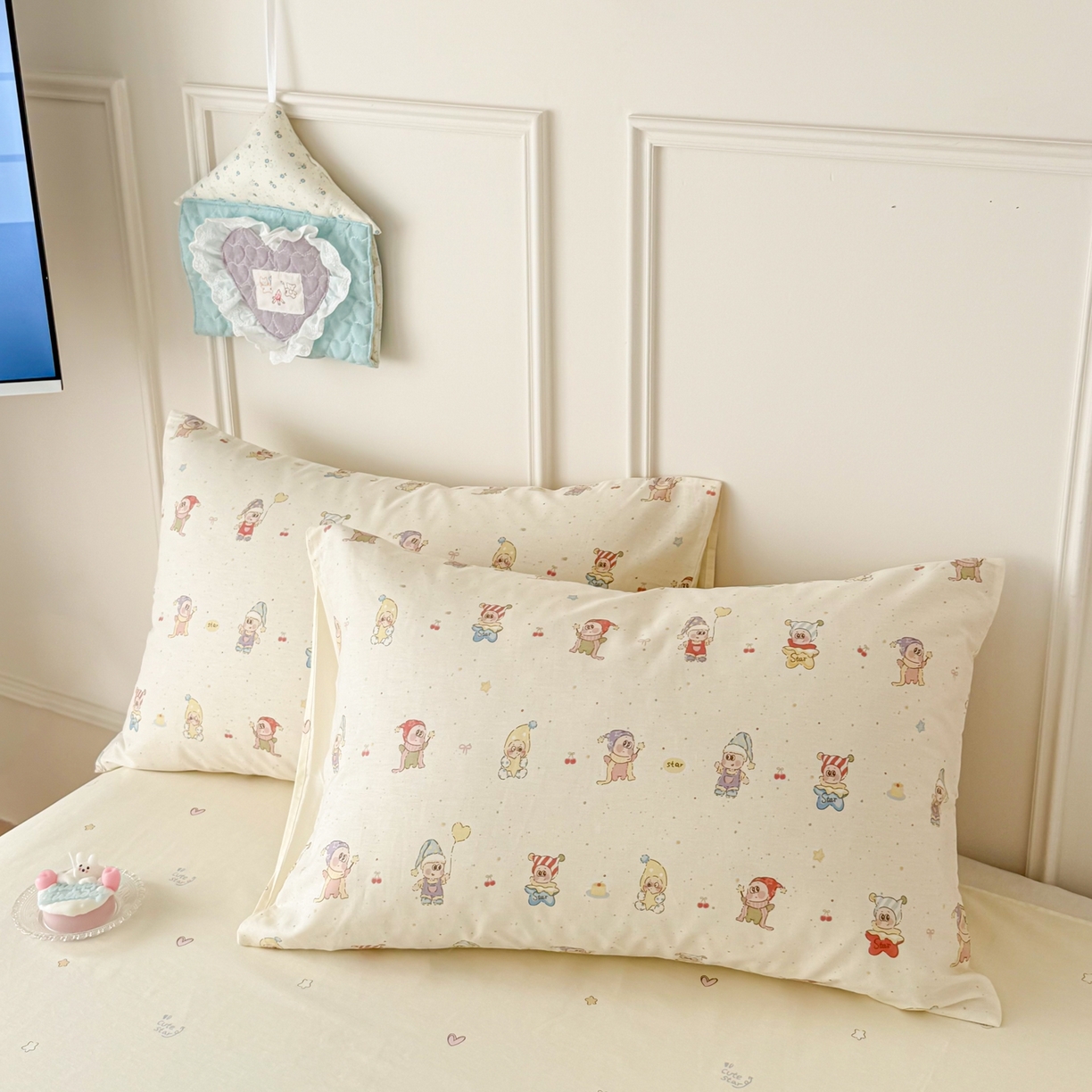 91家纺网 家纺一手货源 找家纺 呗旺鹿 2026新款全棉纯棉40支12868星仔系列单被套被套单件单品被套 梦幻童乡