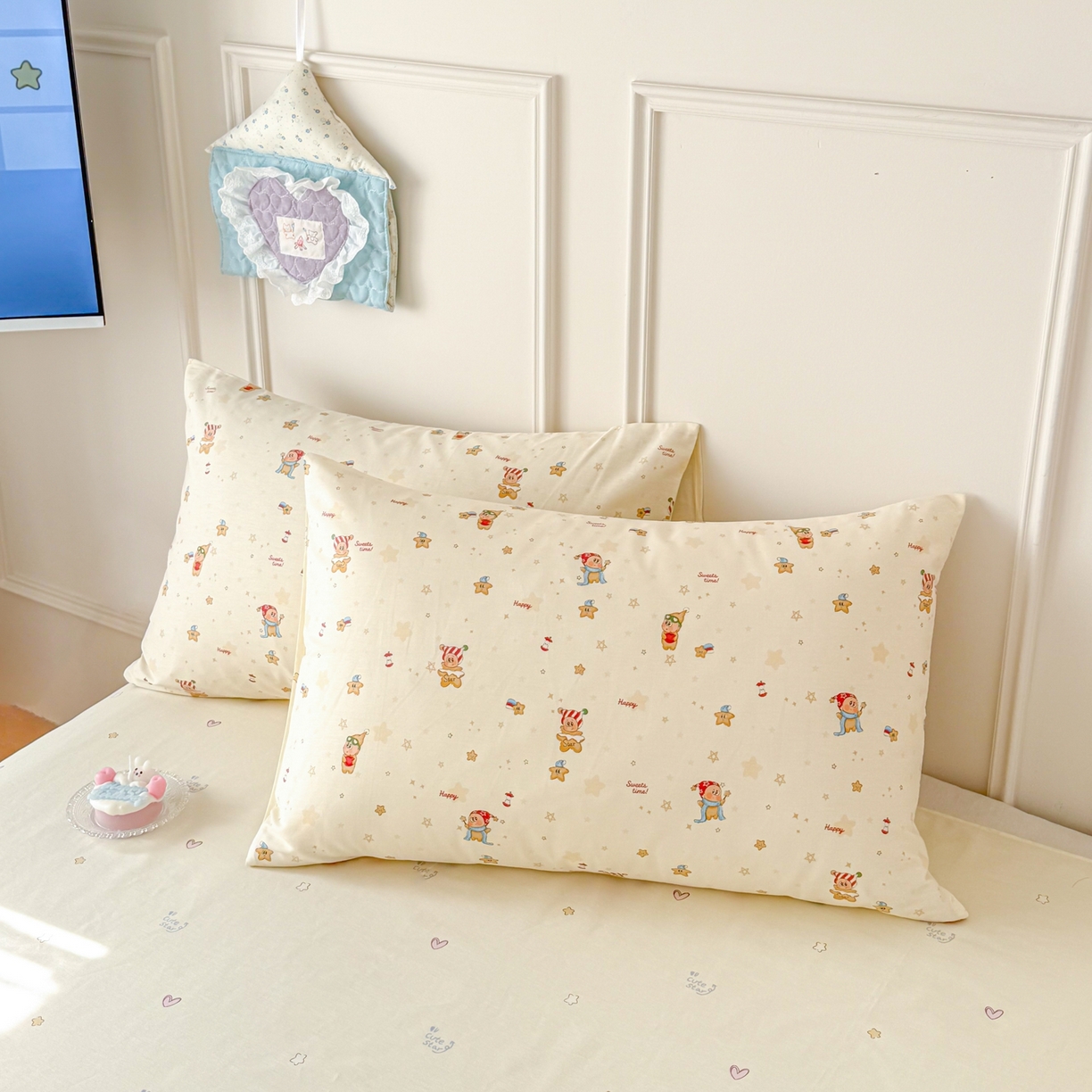 91家纺网 家纺一手货源 找家纺 呗旺鹿 2026新款全棉纯棉40支12868星仔系列单被套被套单件单品被套 魔法星仔